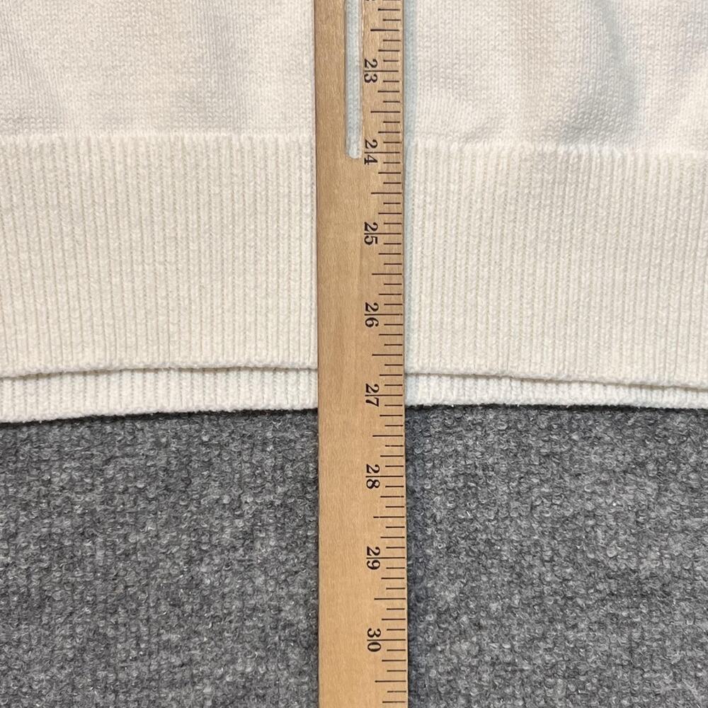 Moonrise Sweater Mens XL White Nantucket Graphic Crewneck Pullover Knit Preppy - Picture 8 of 8